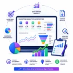 amsas marketing analytics & reporting icon for performance marketing service