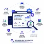 amsas technical seo integration icon for website development