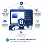 amsas website security & maintenance icon for webstie development